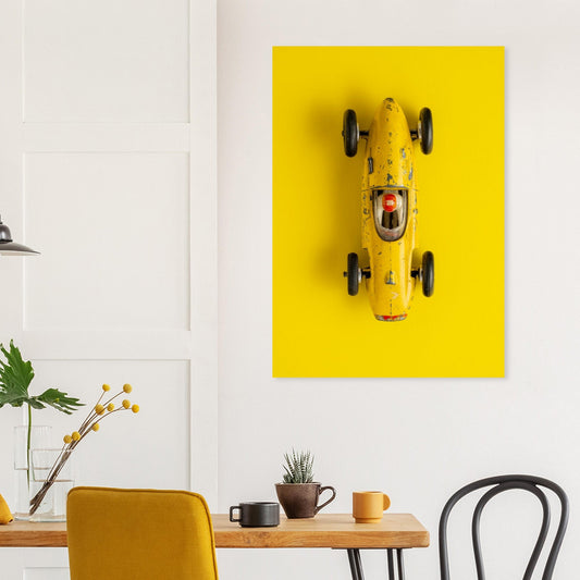 Cooper 4500 - Affiche Fine Art Jaune - Tirage Premium - Octane Studio